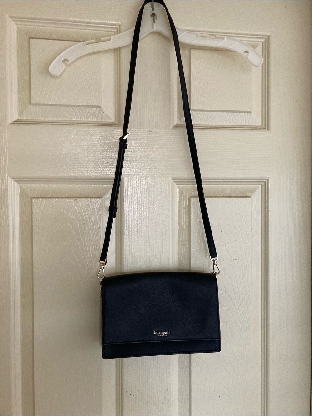 Kate Spade Madison Willow Black Saffiano Crossbody Bag NWOT MSRP $349